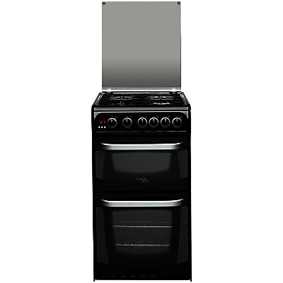 Hotpoint Cannon CH50GCIK.0 Freestanding Gas Cooker, Black Hotpoint Cannon CH50GCIK.0 Freestanding Gas Cooker, Black